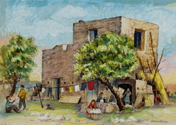 Wash Day in Pozzuoli