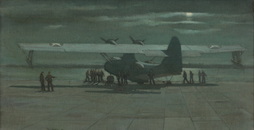 PBY at Night, Naval Air Station