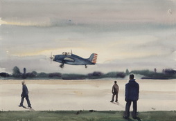 Plane Landing, Naval Air Station