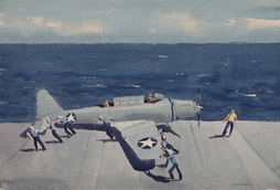 Plane Hauled In