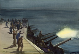 Night Firing - Convoy Duty