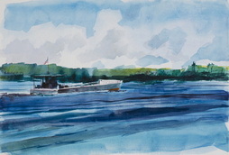 Ship in Canal