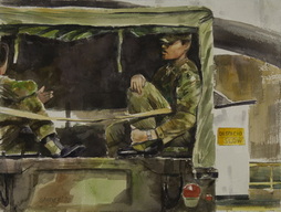 In A Truck