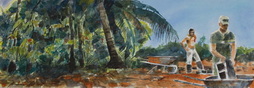 Wheelbarrows in Panama