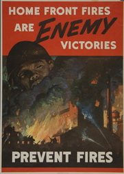 Home Front Fires are Enemy...