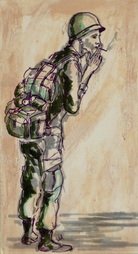 Trooper, 1st Cavalry, 3rd Brigade...