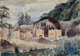 Interior Of Hut Under Construction