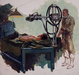 In an X-ray Tent