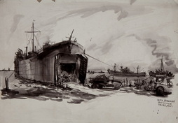 Marines Awaiting Transportation To Cape