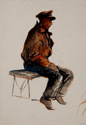Air Force Officer During De-briefing