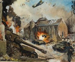 German Troops Trapped At St. Giles