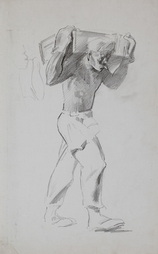 Untitled (Man Carrying Crate)