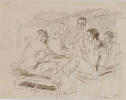 War Drawing shown at Midtown...