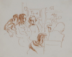 War Drawing shown at Midtown...
