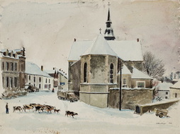 Cold Cattle in the Winter