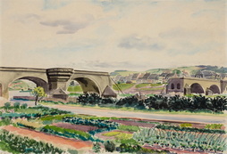 Bridge over the Moselle (Destroyed...