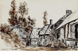 Peasant Village near Countances, Normandy...