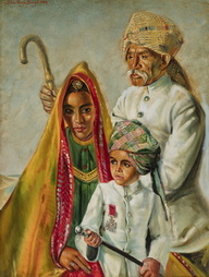 Portrait of Maharajah Gaj Singh
