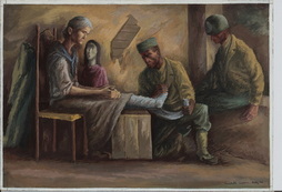 Interior Of An Aid Station