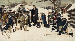 The Chaplain At Valley Forge