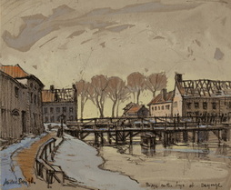 Bridge on the Lys at Deyorze