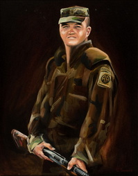 82nd Airborne Soldier On Guard...