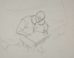 Study for Painting of Army...