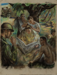 G.I. Haircut In The Field