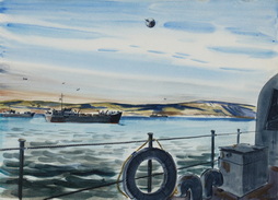 Waiting For Convoy To Normandy