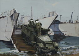 Loading A Half Track On Lct