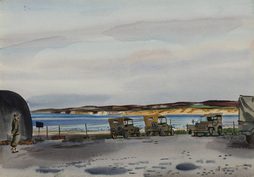 Motor Pool At Northern Ireland