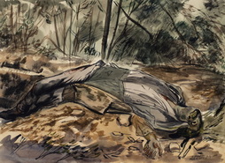 Dead German Paratrooper-Foret de...