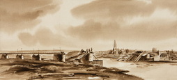 Wreakage of Arnheim Bridge