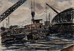 Engineers Repair The Rochemount Lockgate