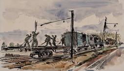 Dropping Rails Into Position