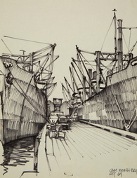 Ships At Cam Ranh Bay