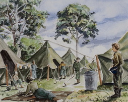 WAC's In Camp
