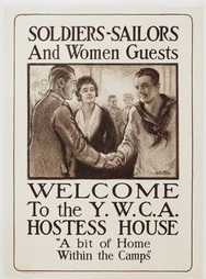Soldiers - Sailors And Women Guests
