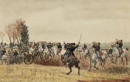 Horse Artillery, 1865 -- Going into...