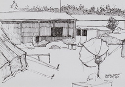 Goma Airport and JTF HQs