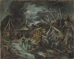 112th Cavalry Patrol At Umtingalu