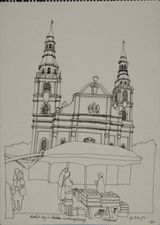Market Day In Ludwigsburg