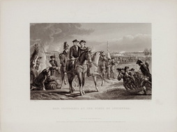 Gen. Pepperell at the Siege of Louisburg