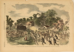The Rebels Evacuating Mechanicsville