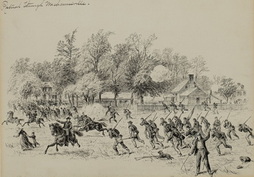 Confederate Retreat Through Mechanicsville...