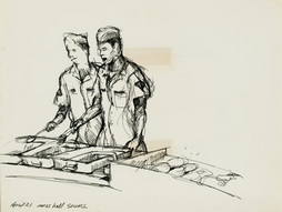Sketch, Mess Hall Servers
