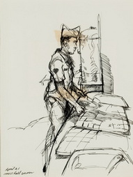 Sketch of SP/4 Mess Hall Server