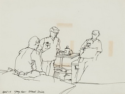 Sketch of Yongsan Blood Drive