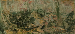 Men Taking The Ground