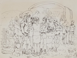 Children's Color-in, Washington Monument